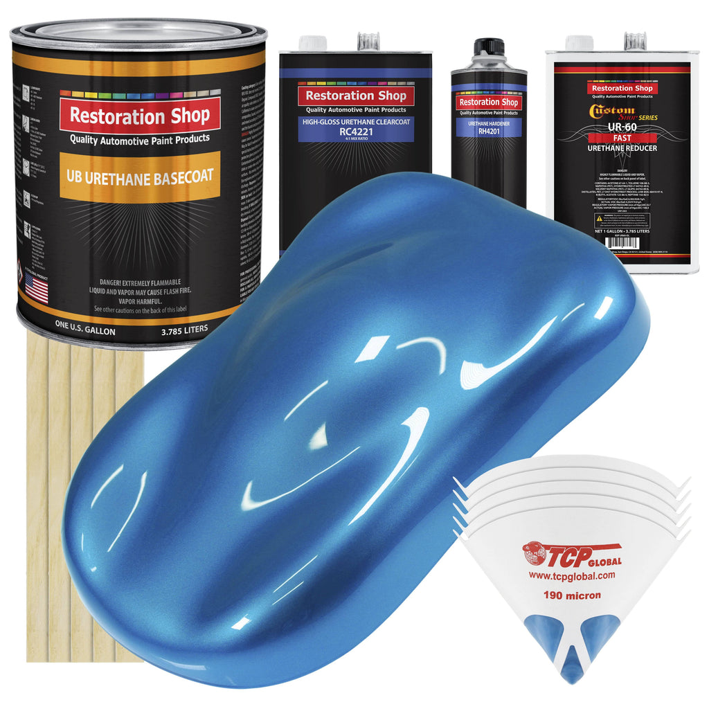 Intense Blue Metallic Urethane Basecoat Car Auto Paint Kit L655211