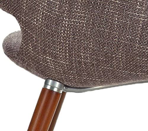 Taupe Fabric Seat Dining Chair (Set of 2) K59410