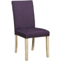 Purple Fabric Dining Side Chair (Set of 2) D436989