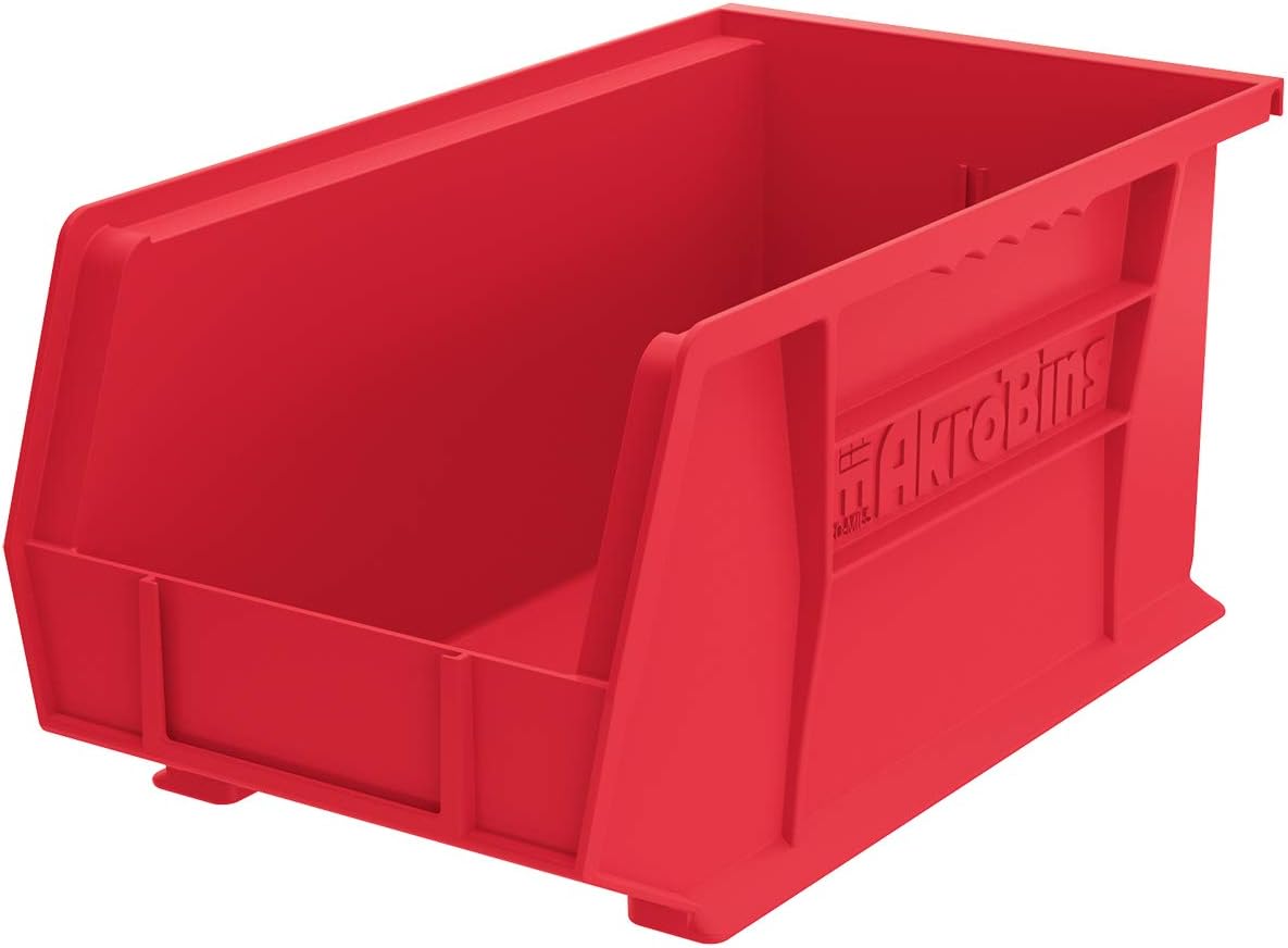 Clear Plastic Storage Bin 12-Pack U833100