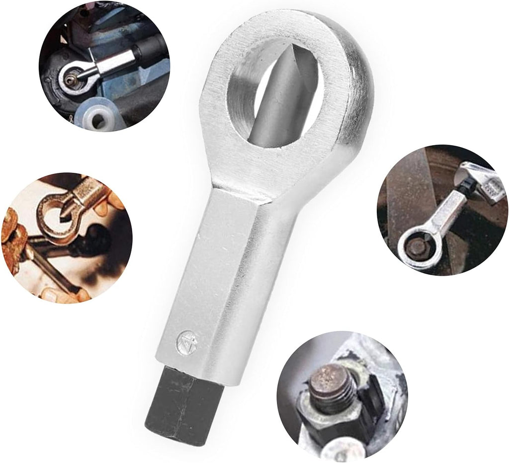 4pcs Metal Nut Splitter Tool Heavy Duty, Rusty Nut Separator (9-12mm 12-16mm 16-22mm 22-27mm) Pack of 2 E265563