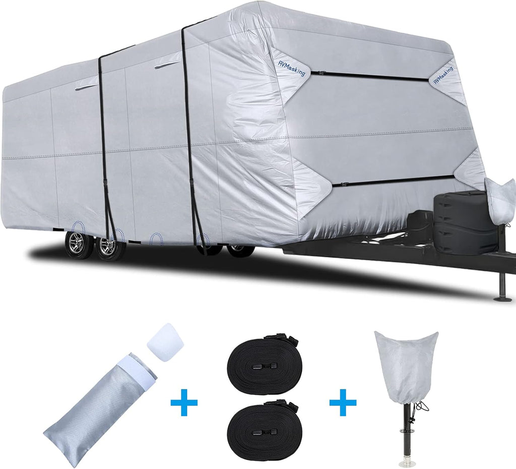 Rip-Stop RV Cover Fits 37'1''-40' Long Motorhome M4058