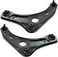 Pair of 2 Front Lower Suspension Control Arm and Ball Joint Assembly with Bushing S497