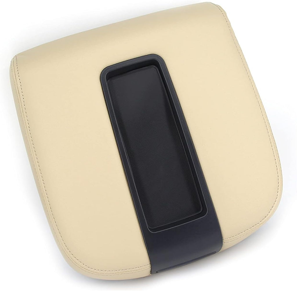 Center Console Lid Armrest Cover (Beige) Pack of 2 W3782