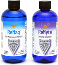 ReMag High Absorption Magnesium Liquid and ReMyte Mineral Solution, 240 ml Each, Pack of 2 A25406