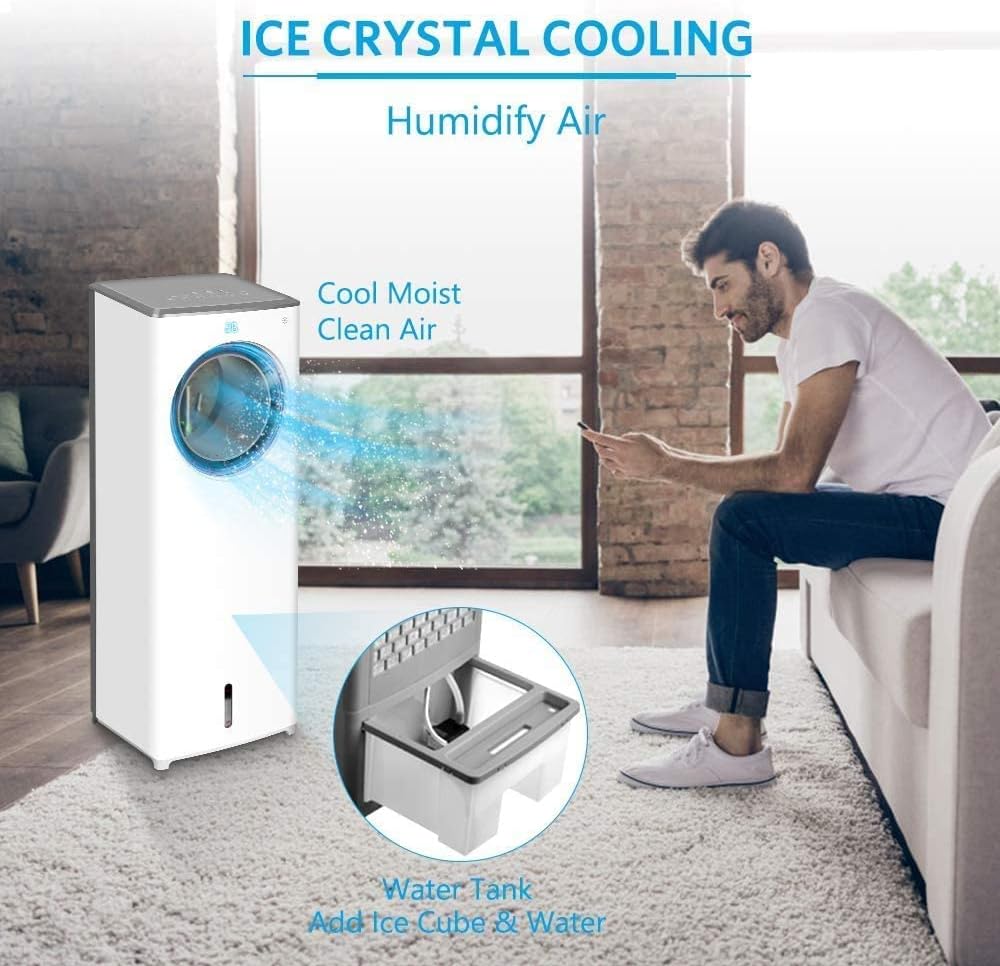 3-in-1 Evaporative Air Cooler Tower Fan H604