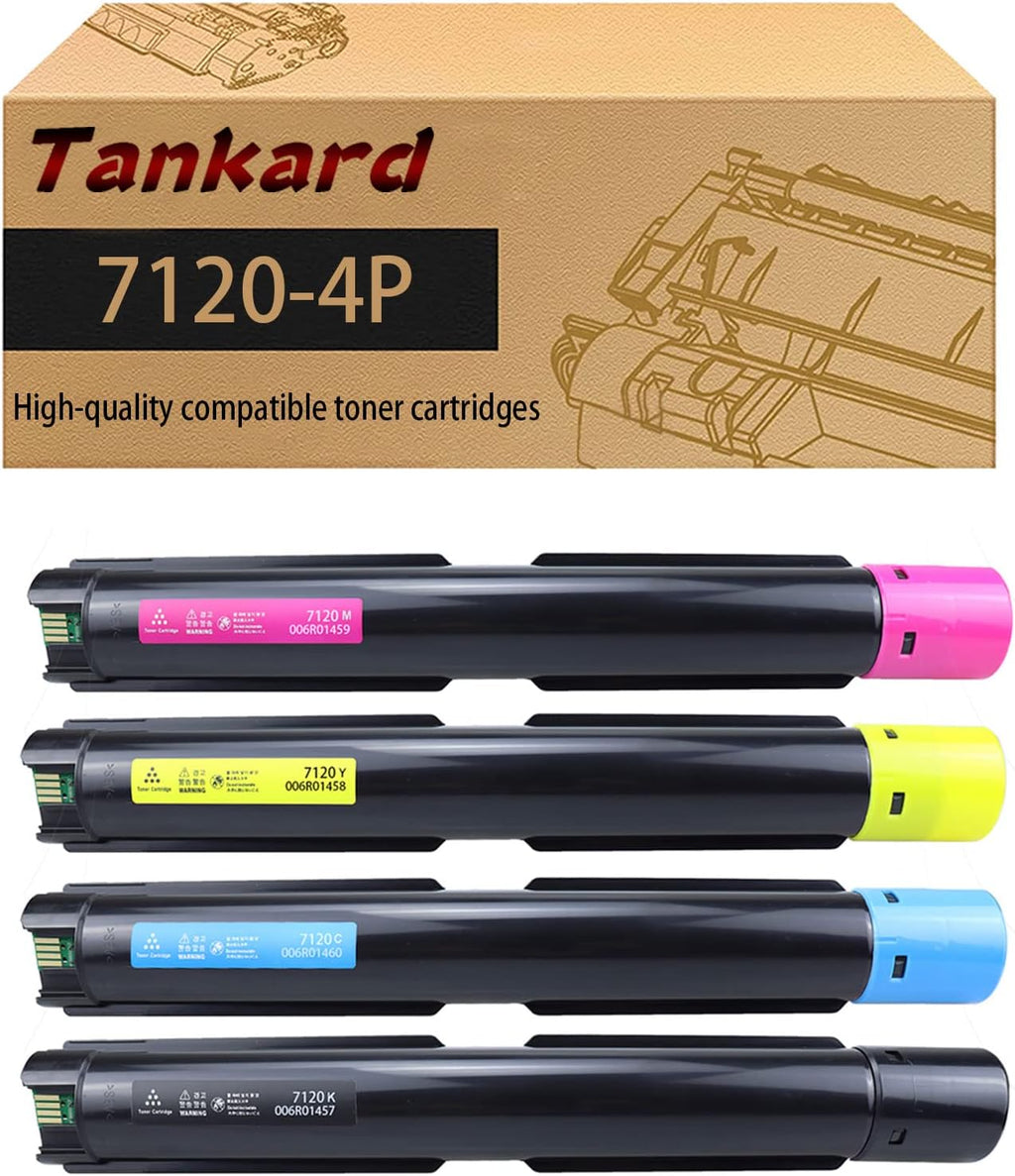 Yellow Toner Cartridge for Xerox WorkCentre 7120, 7125, 7220, 7225 W5104