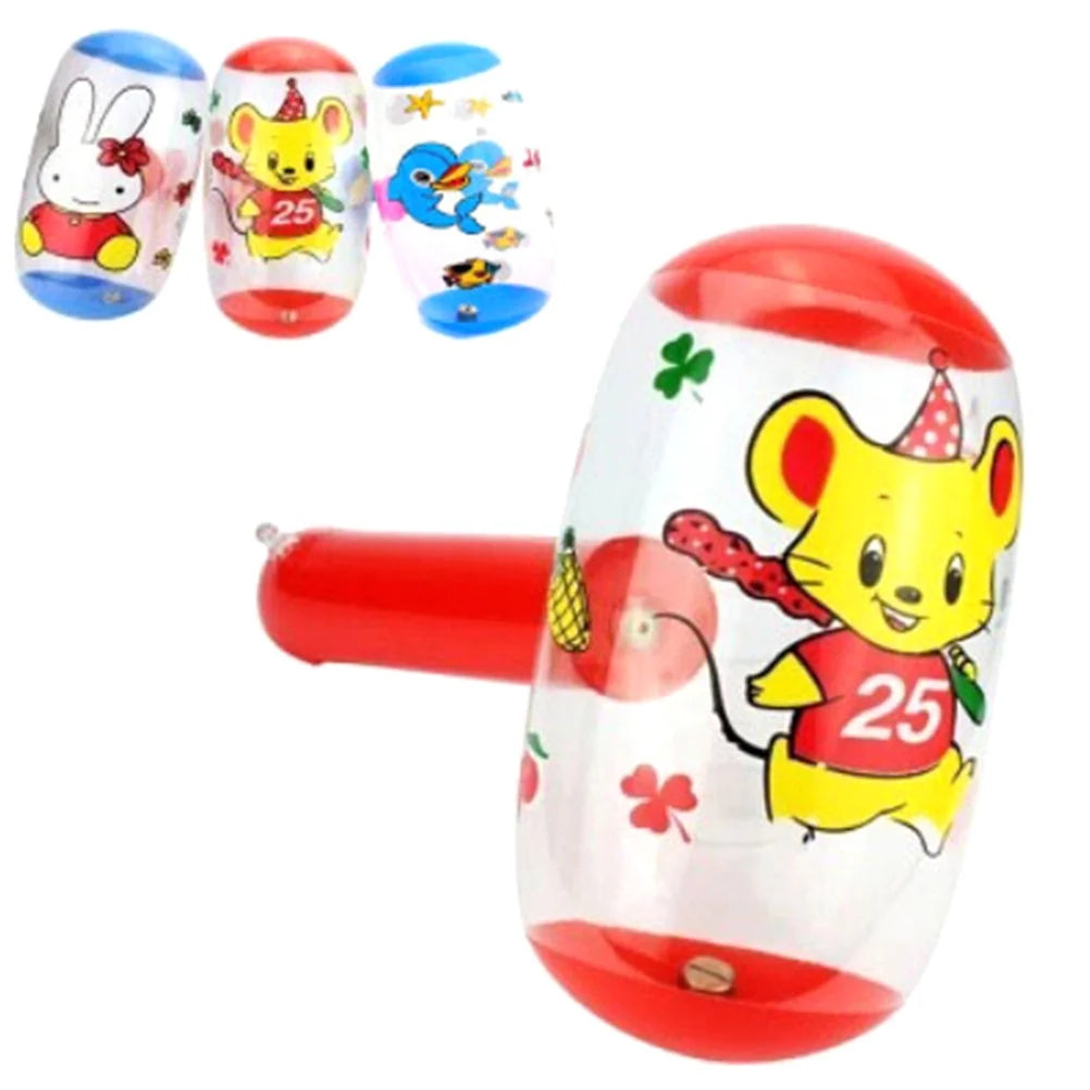 Cartoon Inflatable Hammer With Bell Toys I510
