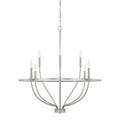 8 Light Brushed Nickel Chandelier I165851