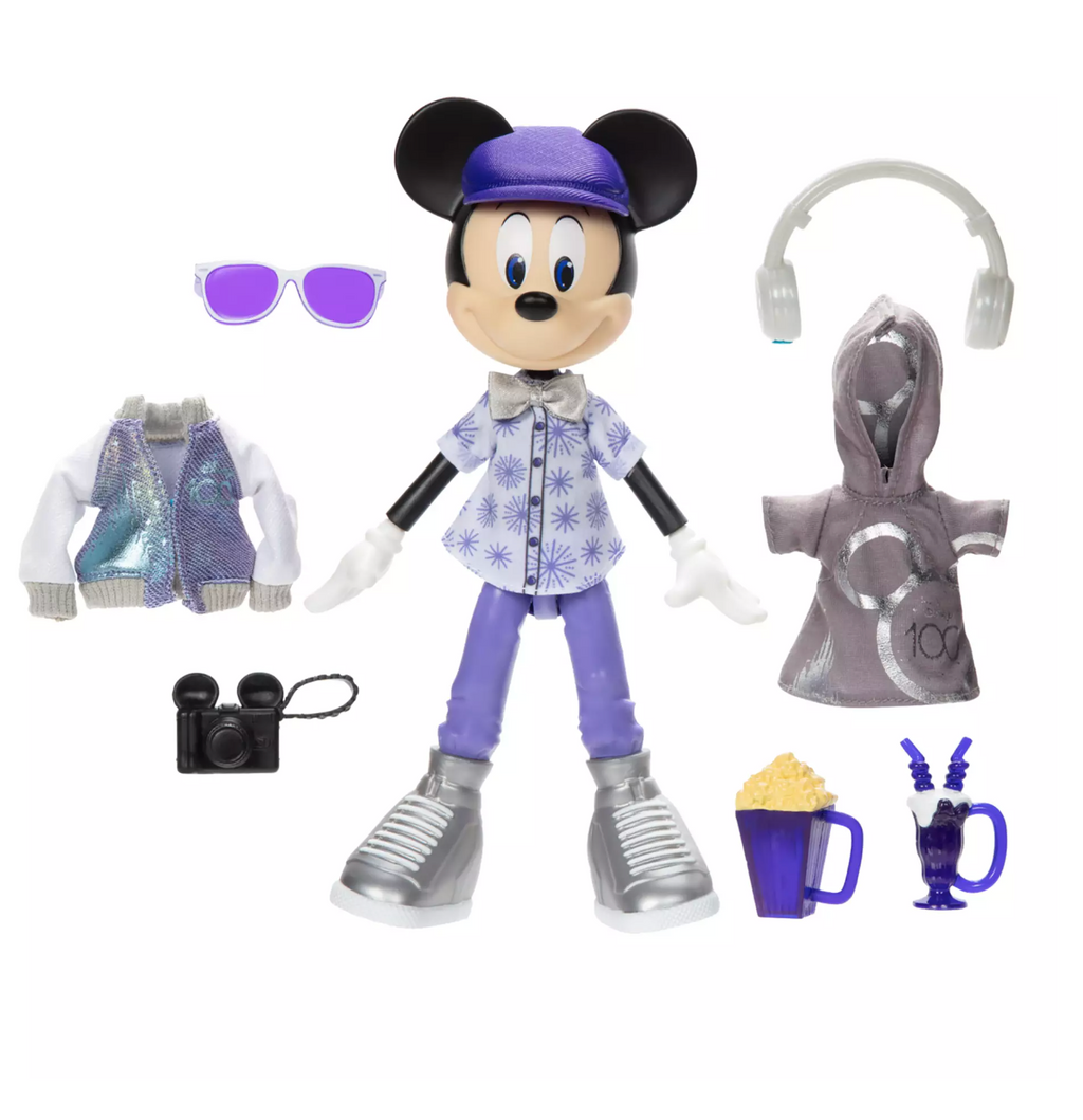 Mickey Doll and Accessories Set with Box R941