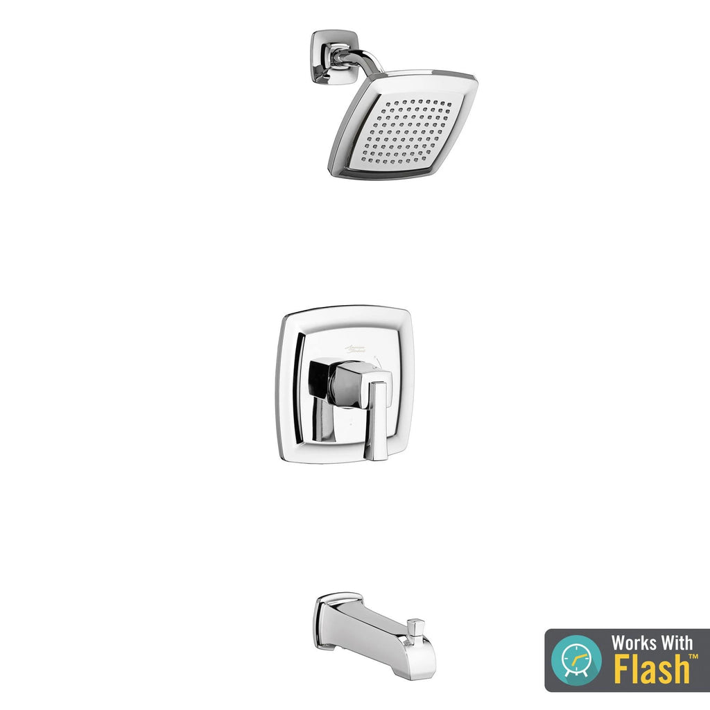 Polished Nickel Tub and Shower Trim Kit with Cartridge W8176