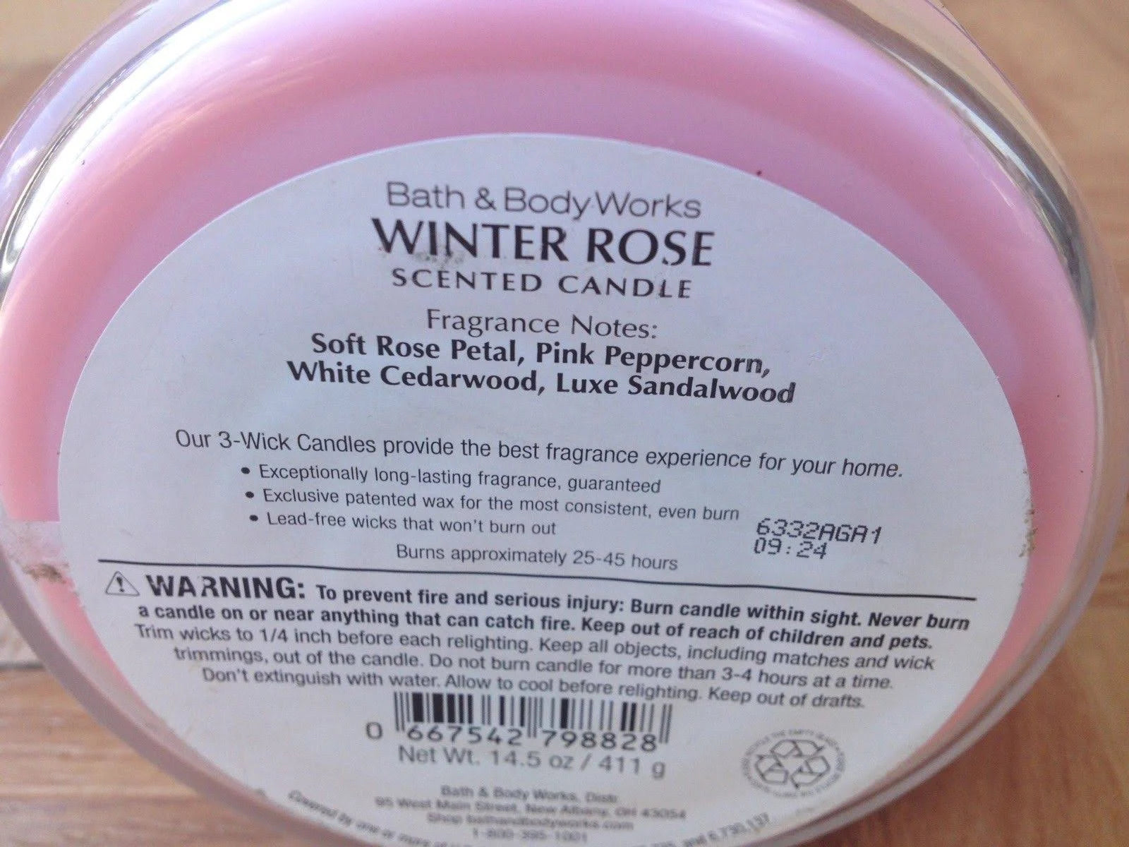 3-Wick Candle Z244