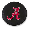 Black Vinyl Fitted Car Tire Cover I795