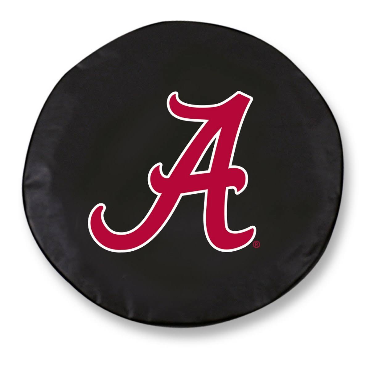 Black Vinyl Fitted Car Tire Cover I795