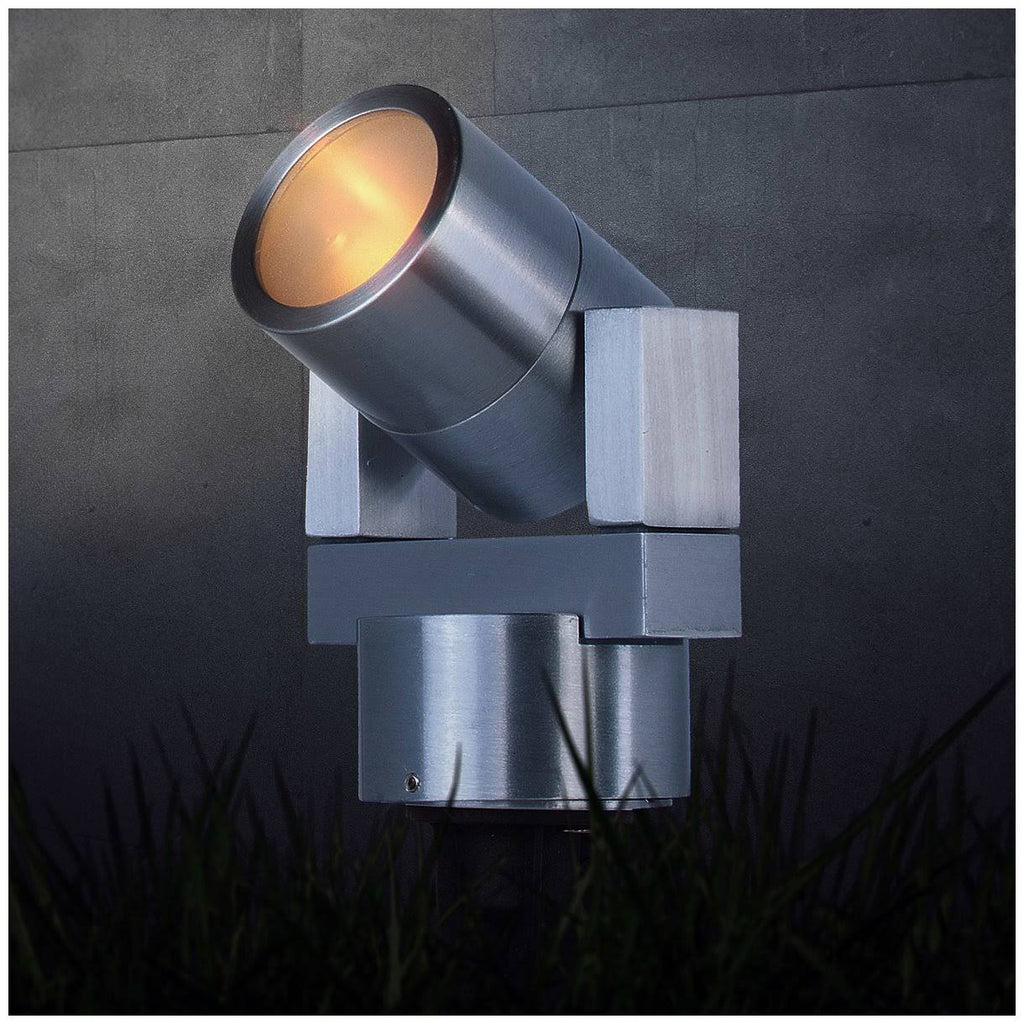 Satin Aluminum LED Landscape Spot Light U568211
