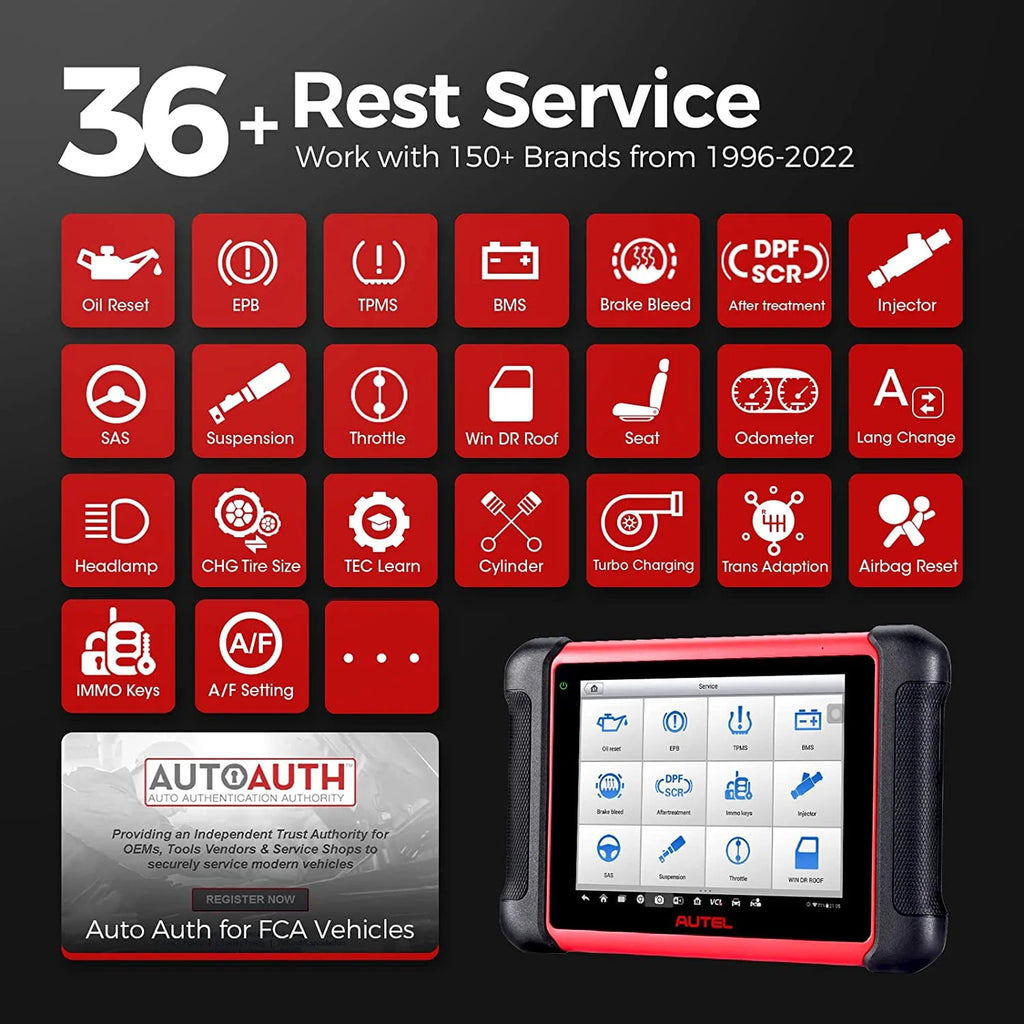 Autel MaxiCOM MK906BT Car Diagnostic Scan Tool B85327