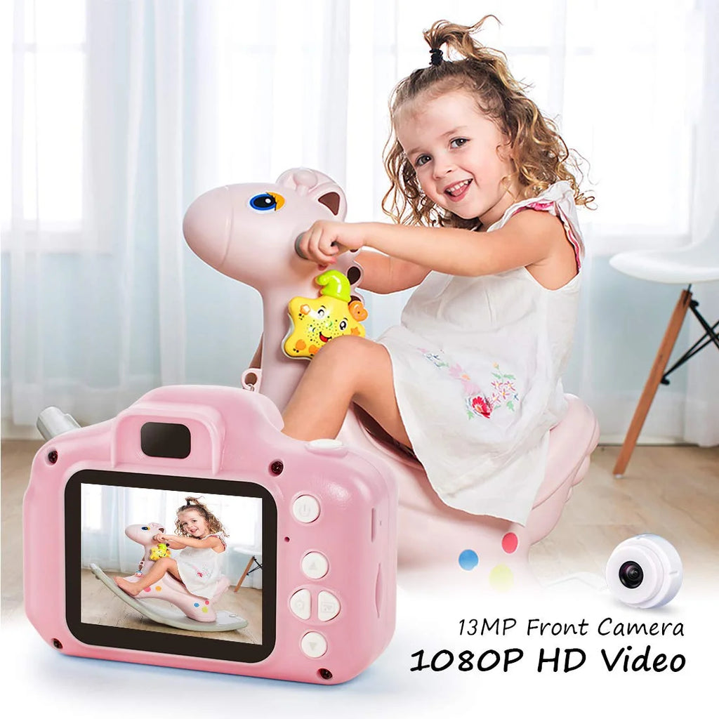 13MP 1080P Rechargeable Children's Toy Camera with 16G TF Card V272955