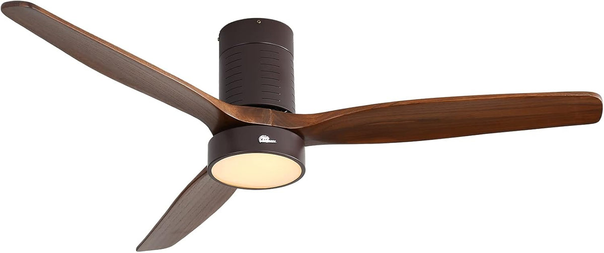 52 Inch Flush Mount Ceiling Fan with Remote Control G89380