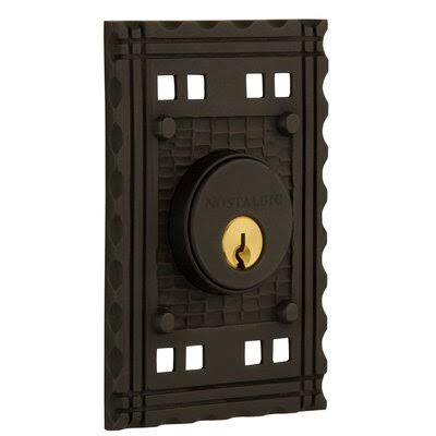 Oil Rubbed Bronze Double Cylinder Deadbolt W10292