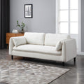 Beige 2-Seat Upholstered Loveseat Sofa L50599