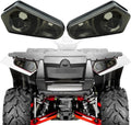 Taillight Housing Assembly Pack of 2 Red Q15976