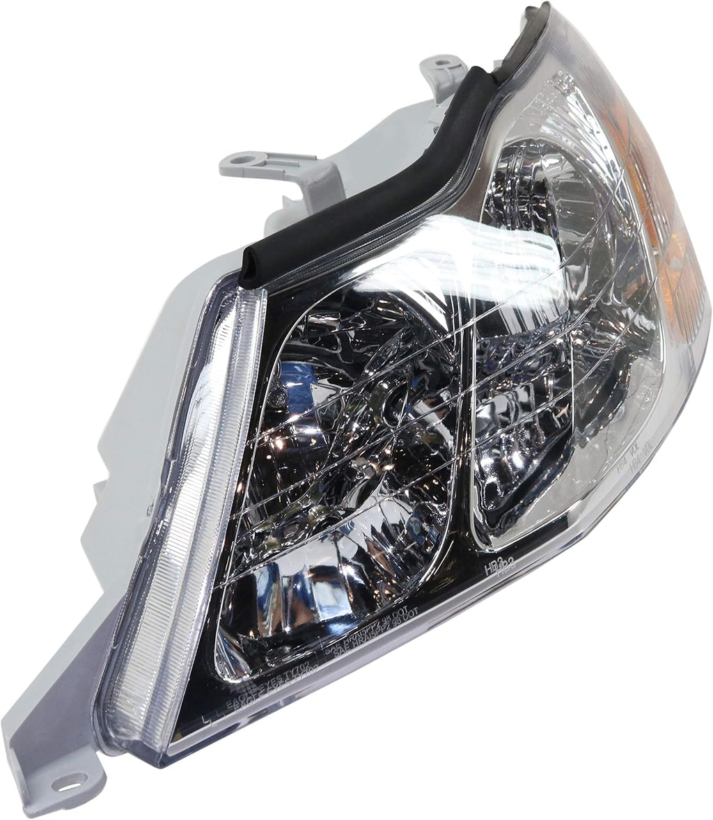 Headlight Assembly Set of 2 Halogen T5220