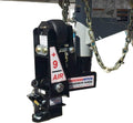 Gooseneck Air Hitch & Coupler, Round 3-15/16" Angled Pin 30K Coupler 9" Offset J948