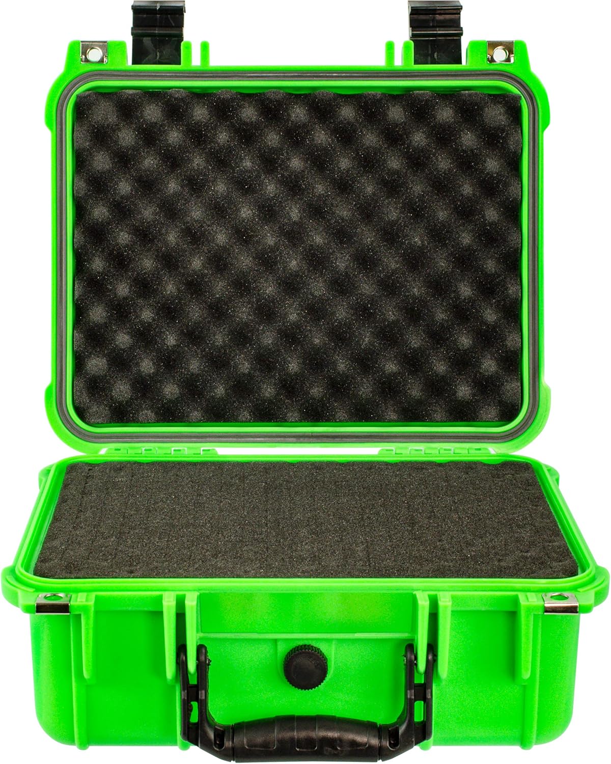 Neon Green Pack of 2 Hard Case with Foam Z510171