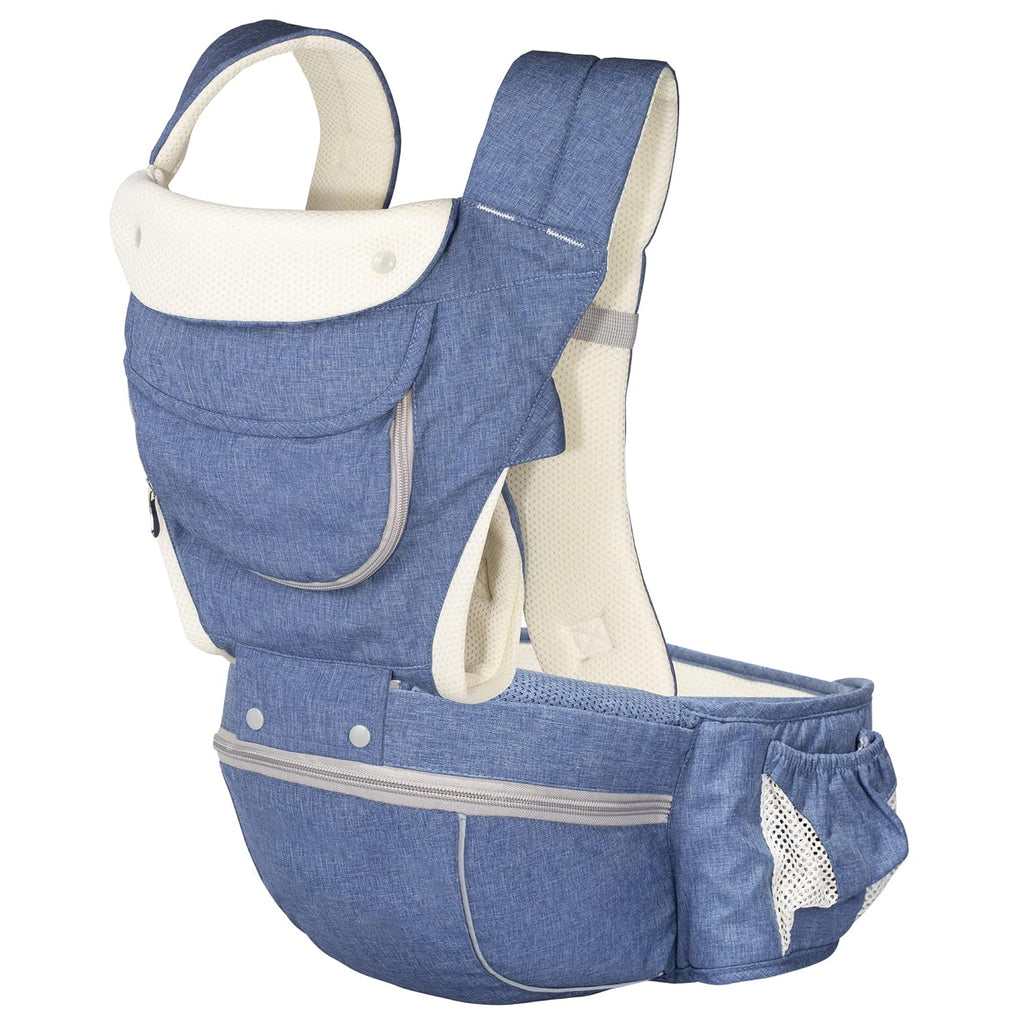 Baby Carrier with Hip Seat, 6-in-1 Ergonomic Waist Stool, Pack of 2 Y1881