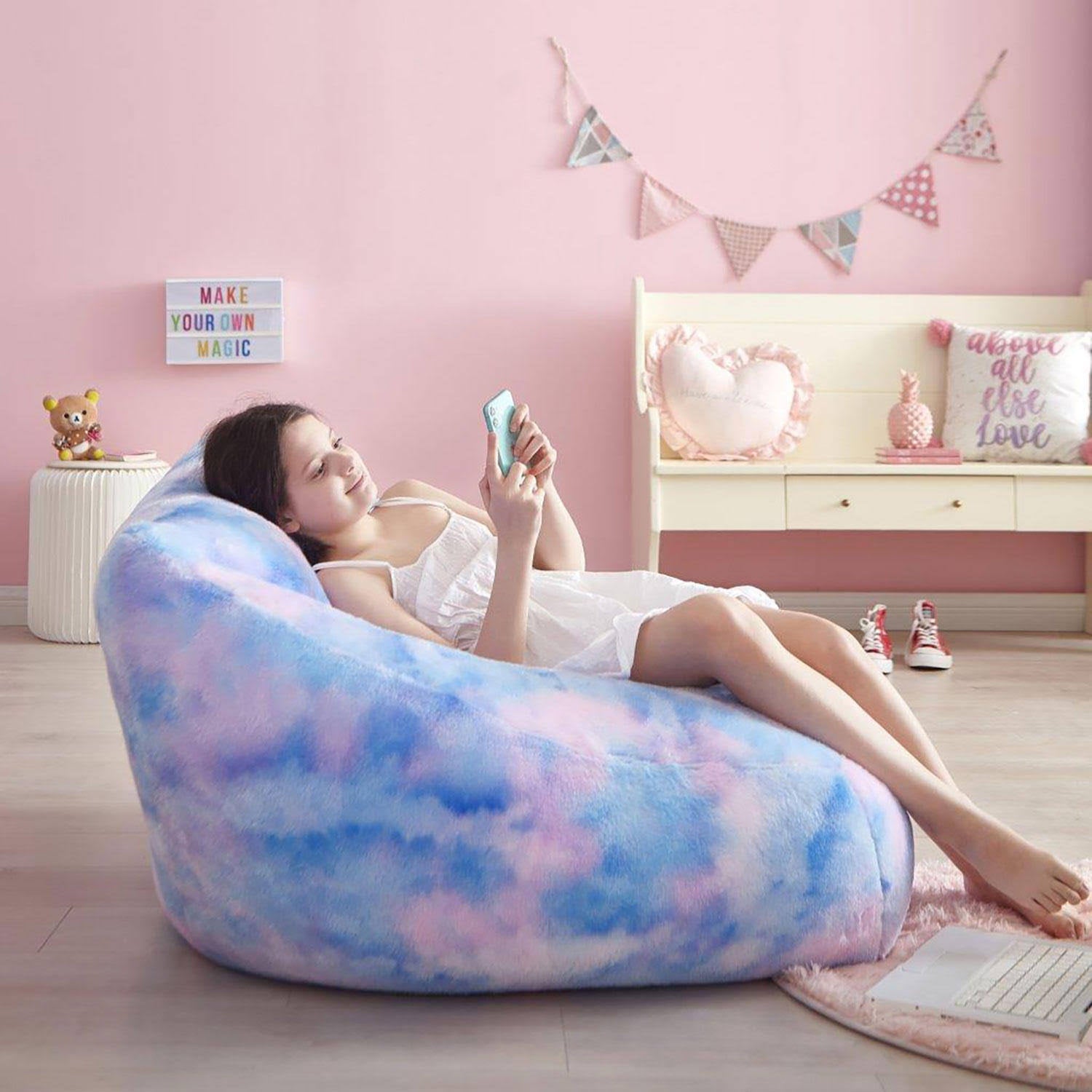 Extra Large Structured Bean Chair V5477