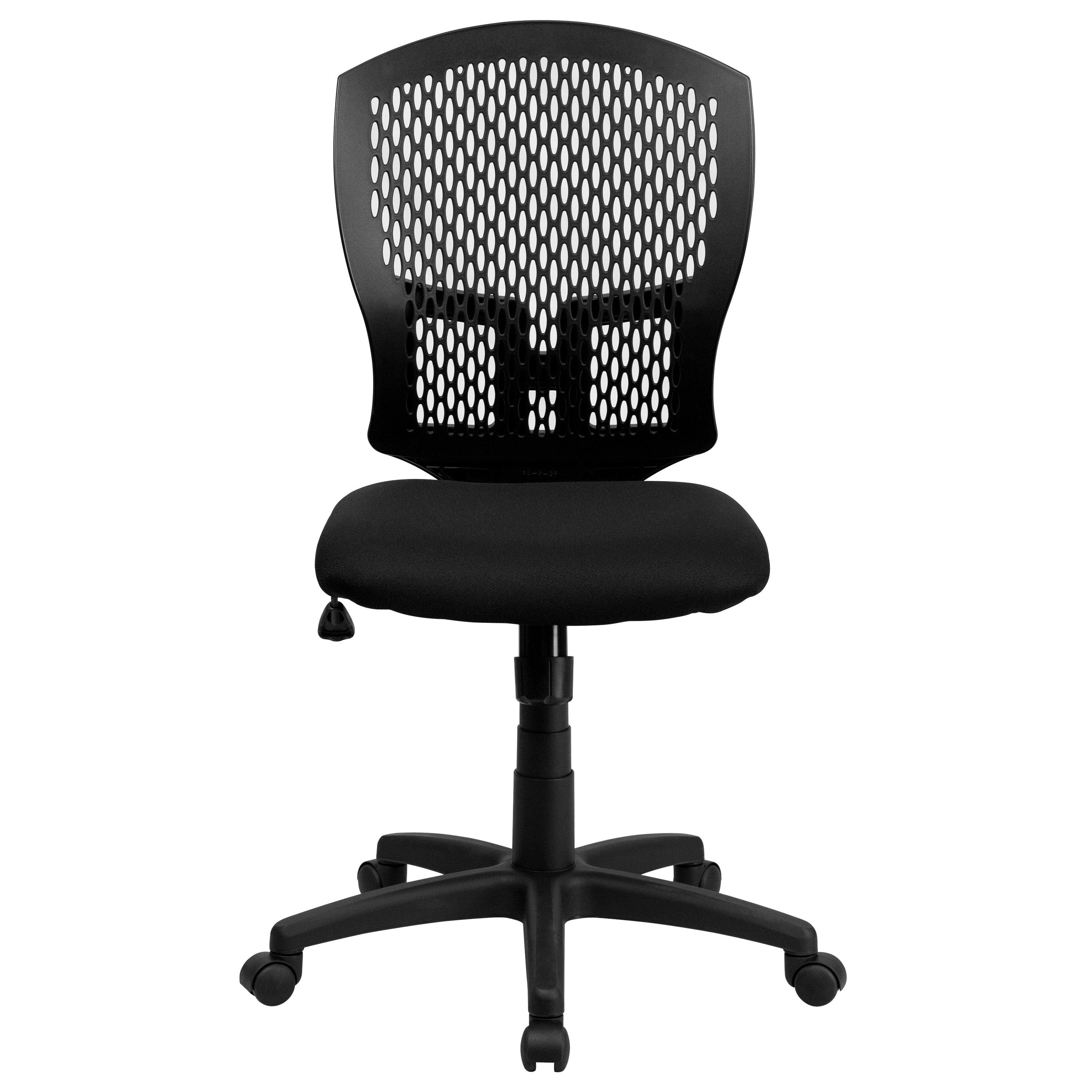 Black Fabric Swivel Task Office Chair V820221
