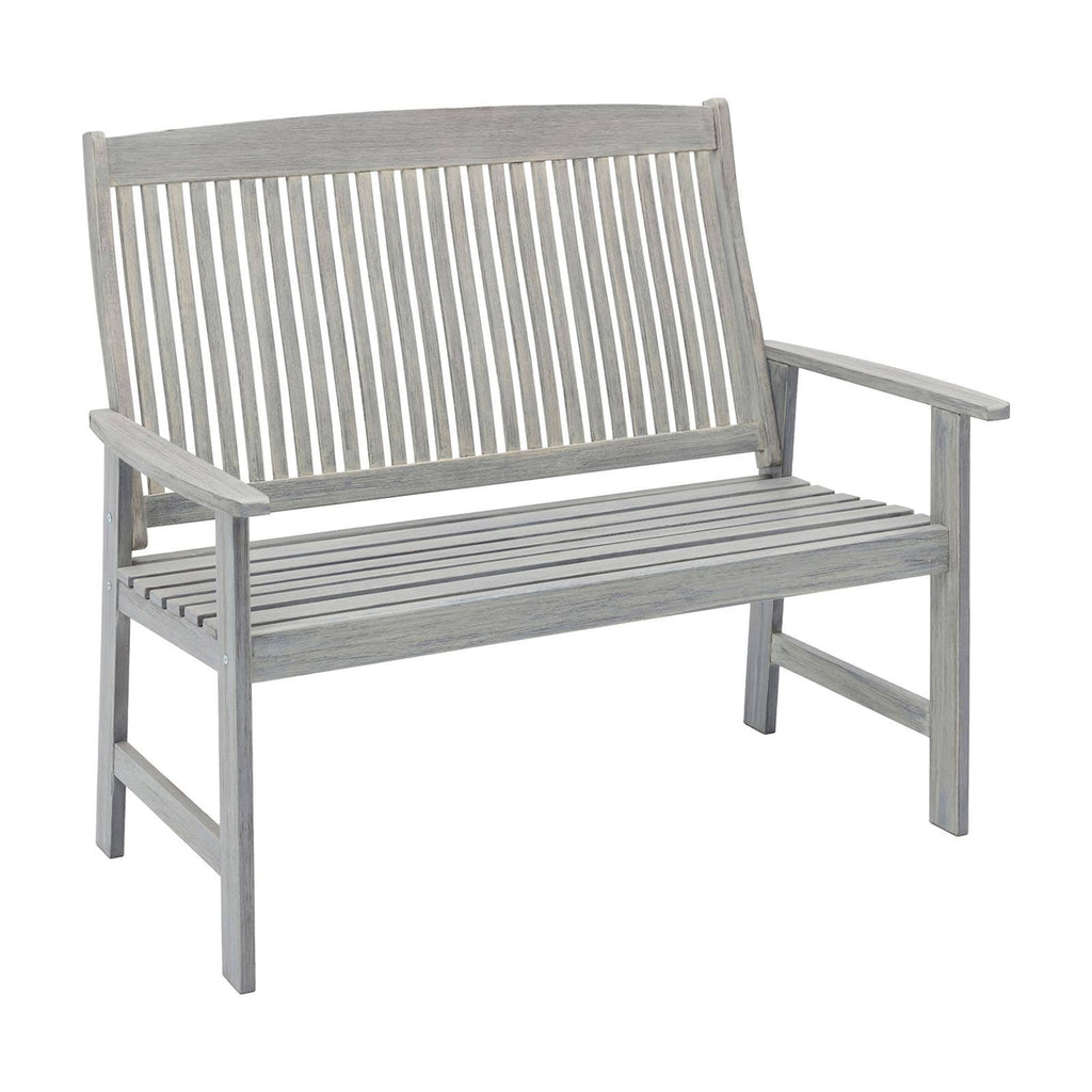 Gray Stationary Bench M325