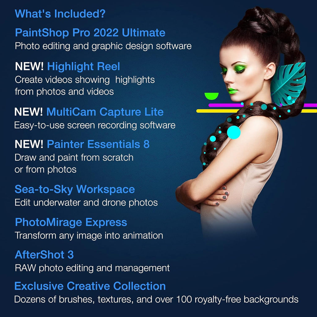 Photo Editing & Graphic Design Software with Creative Bundle F545475