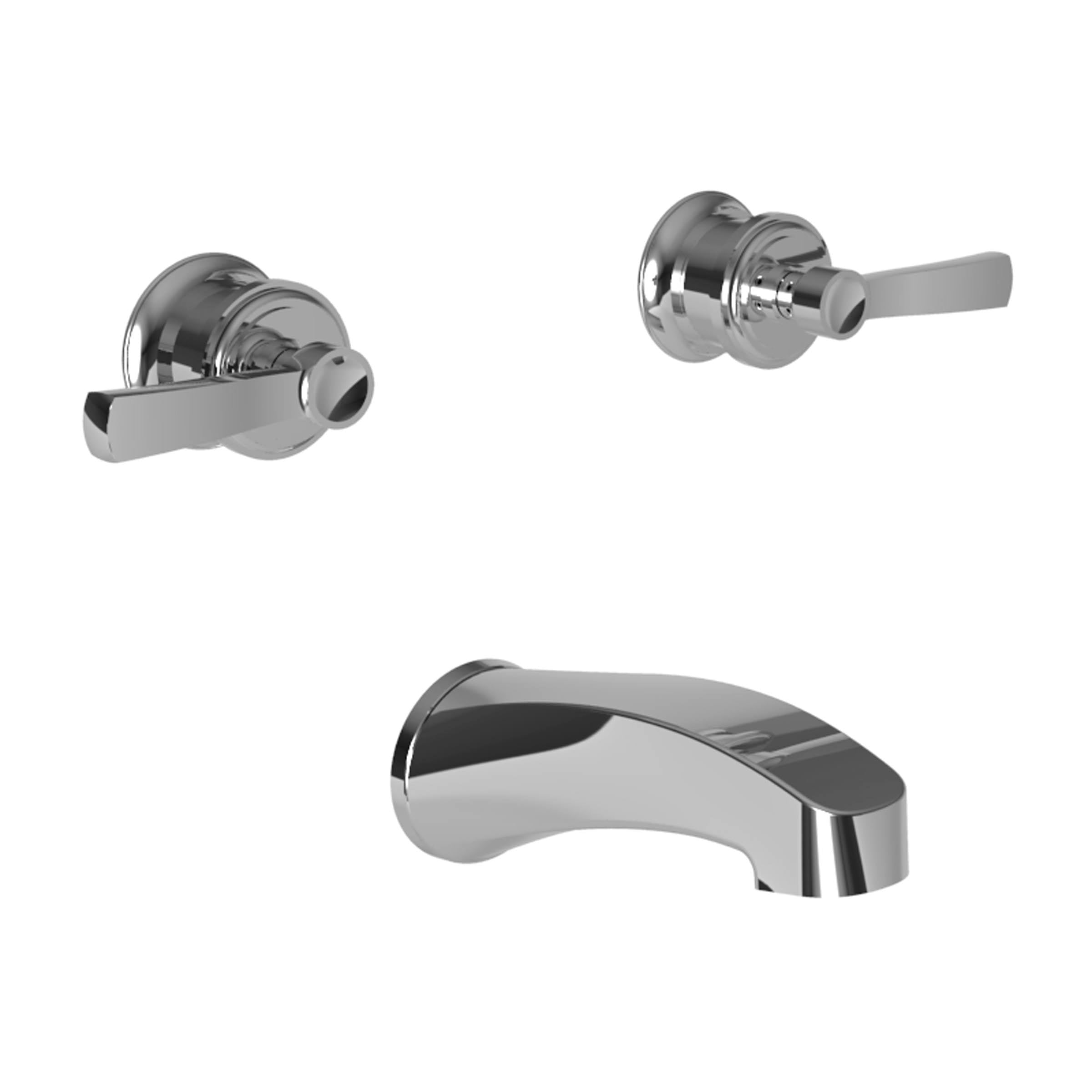Satin Gold Wall Mount Tub Faucet L96754