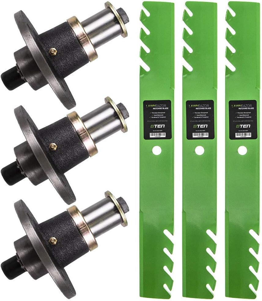 Spindle Toothed Blade Kit for 60 inch Cut Deck U7132