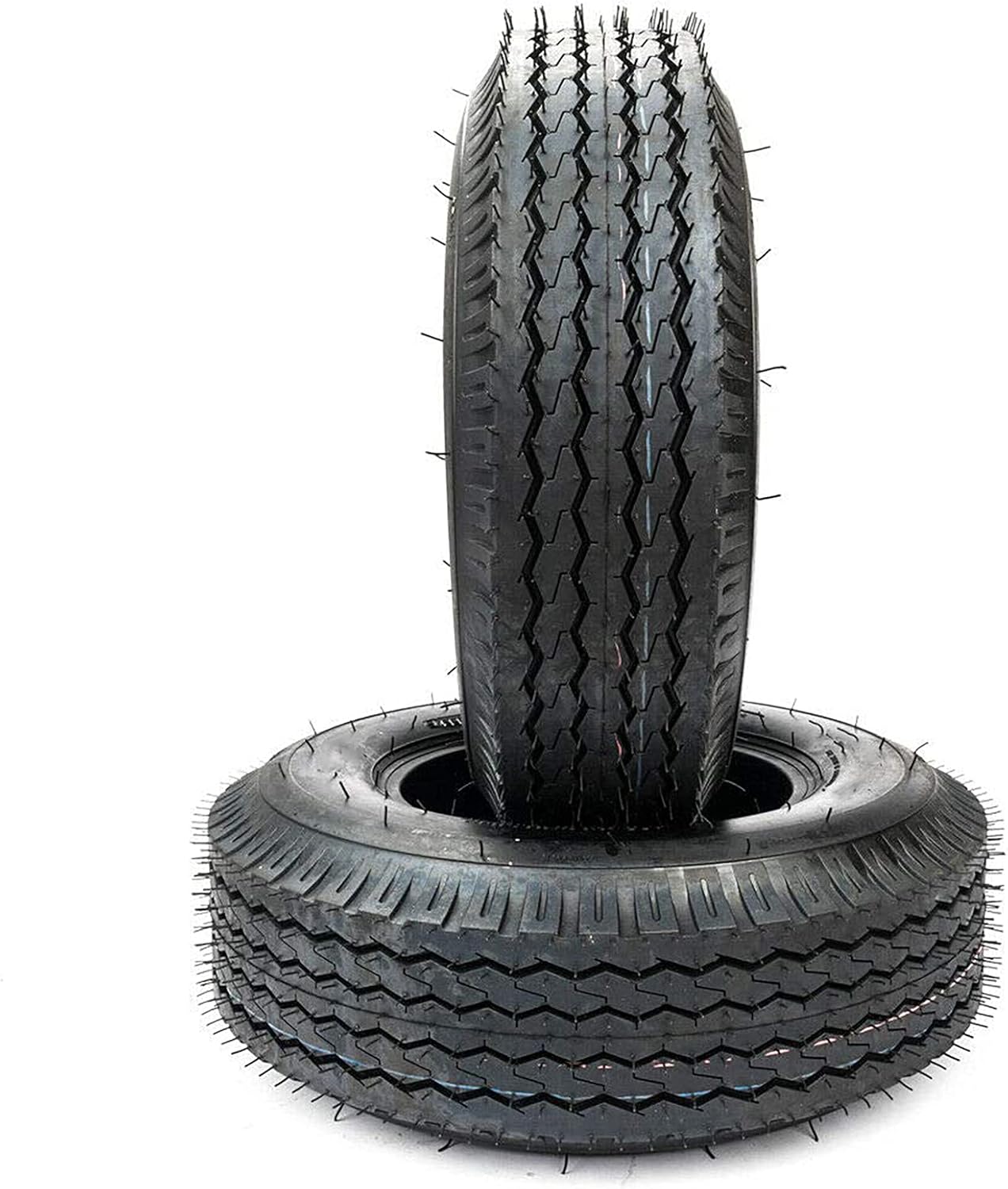 2Pcs 4.80-8 Trailer Tires LRB 4PR Tubeless Y12187