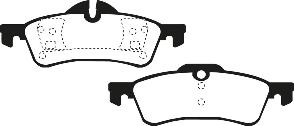 Yellowstuff Rear Brake Pads F7816