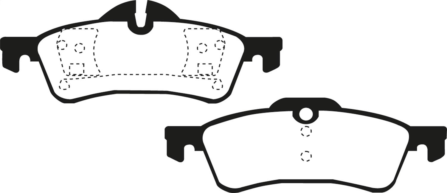 Yellowstuff Rear Brake Pads F7816
