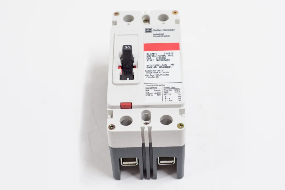 Molded Case Circuit Breaker 2P 600VAC F695909