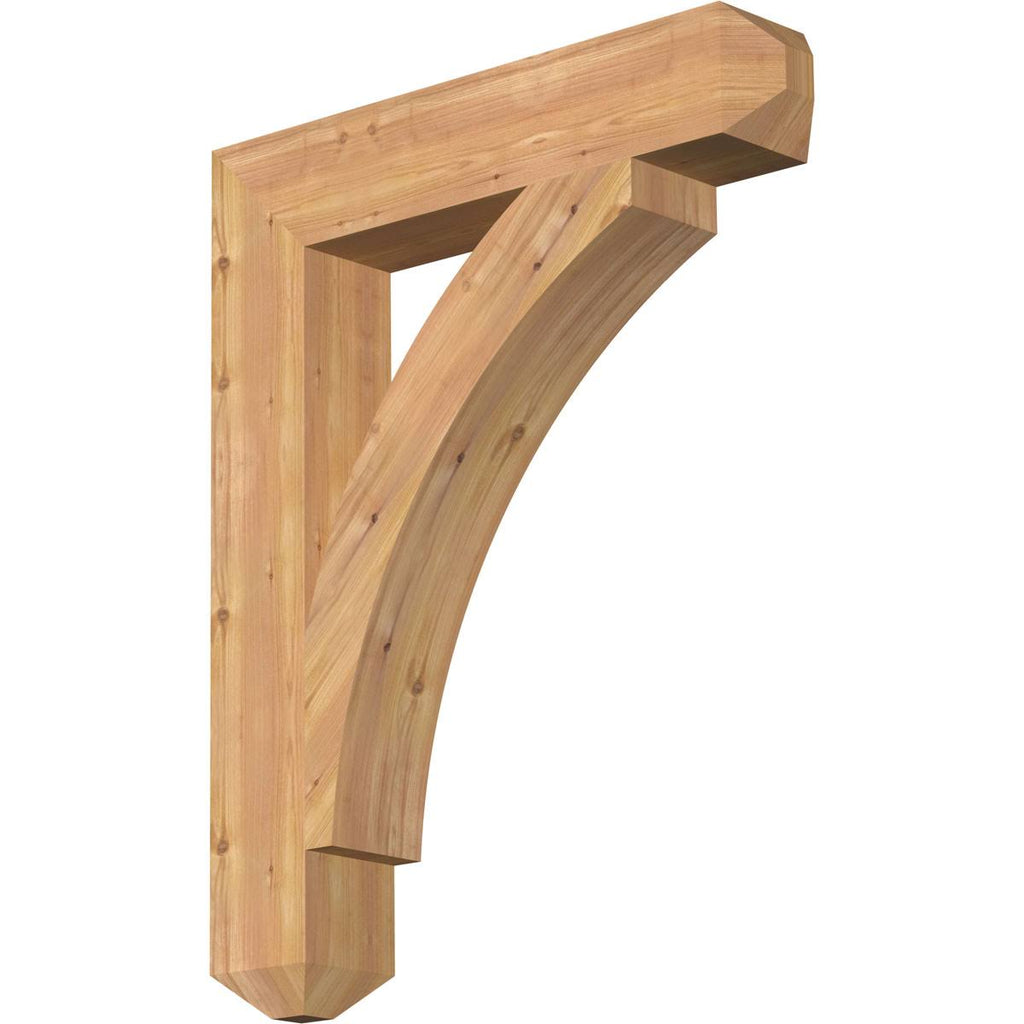 Western Red Cedar Craftsman Smooth Bracket W819358