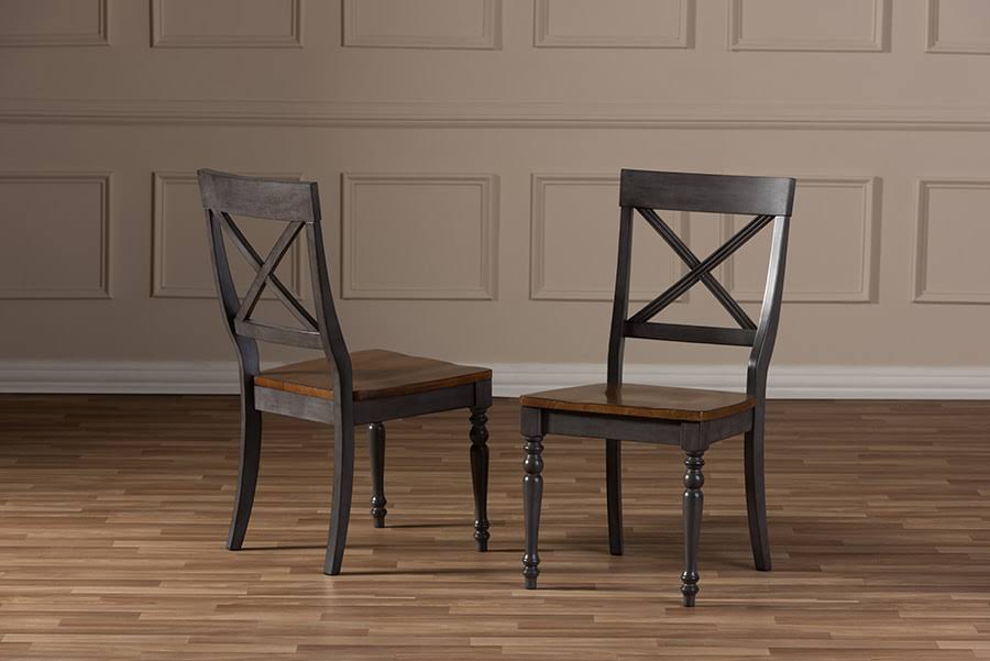Shabby Chic Solid Wood Dining Side Chair W493