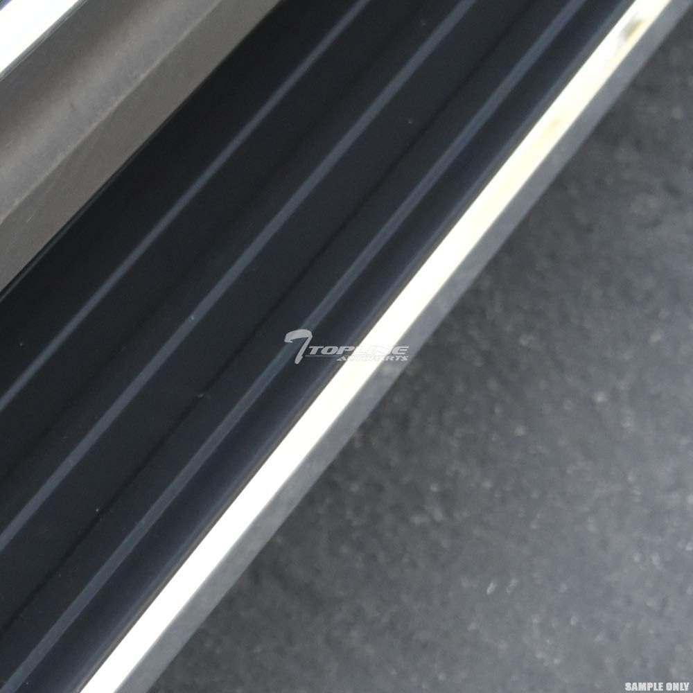 6" Black Aluminum Side Step Rail Running Boards F88397