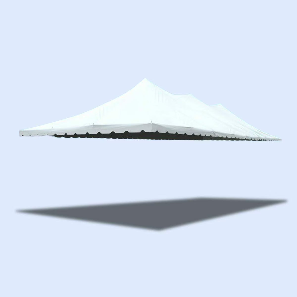 White 40 ft x 100 ft Party Tent Top Only A50206