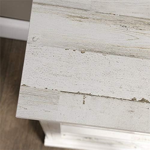 White 3-Shelf Wood Bookcase Z969