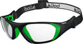 Black/Green Strap Eyeguards O723607