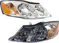 Headlight Assembly Set of 2 Halogen T5220