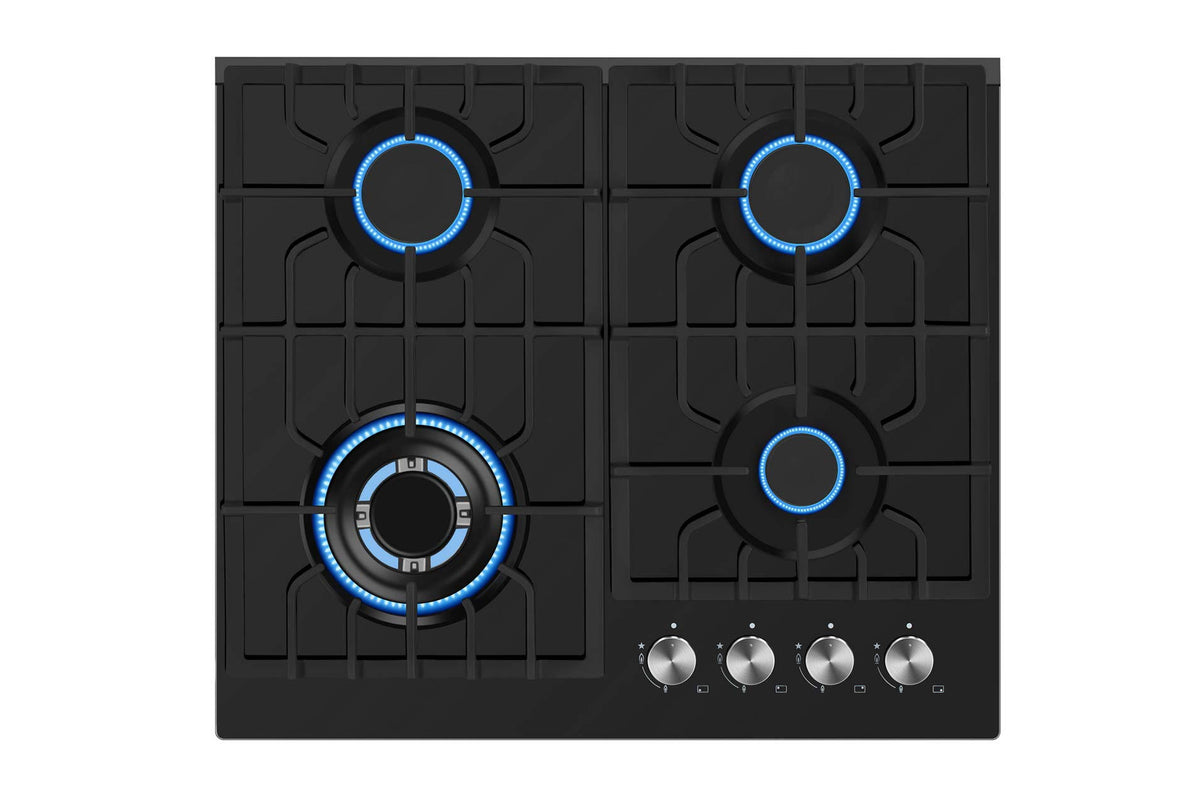 24 inch Black Gas Stove Cooktop Q438473