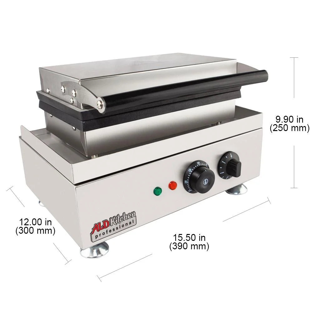 6 Small Fish Waffle Maker Stainless Steel Electric V601