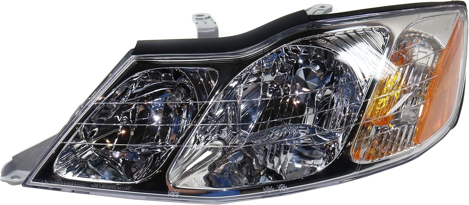 Headlight Assembly Set of 2 Halogen T5220