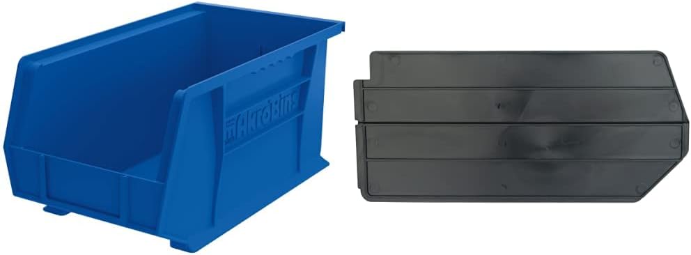 Clear Plastic Storage Bin 12-Pack U833100